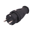 Вилка с ручкой 2P+PE 1x16A 220-240V (каучук) Lezard